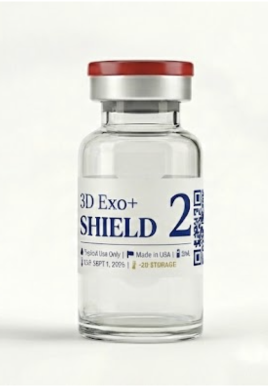 3D Exo+ Shield vial